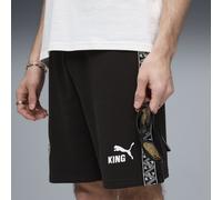 PUMA Shorts de chándal Manchester City KING para hombre, Accesoiros, Negro, L L