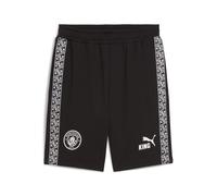 PUMA Shorts de chándal Manchester City KING para hombre, Accesoiros, Negro, XS