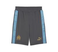 PUMA Shorts de chándal Olympique de Marseille KING para hombre, Accesoiros, Gris, S