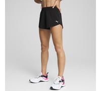 PUMA Shorts de chándal TAD ESSENTIALS 3" para mujer, Ropa, Negro, XL
