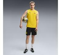 PUMA Shorts de entrenamiento Borussia Dortmund de corte ajustado para hombre, Ropa, Negro, L