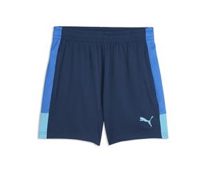 PUMA Shorts de entrenamiento de fútbol individualLIGA juveniles, Accesoiros, Azul, 7-8Y