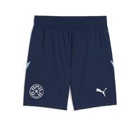 PUMA Shorts de fútbol de Paraguay para hombre, Accesoiros, Azul, L