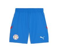 PUMA Shorts de fútbol de Paraguay para hombre, Accesoiros, Azul, XS