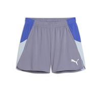 PUMA Shorts de fútbol IndividualBLAZE Mujer L, Gray Sky White Royal Sapphire Blue