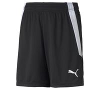 PUMA Shorts de fútbol teamLIGA juveniles, Ropa, Negro/Blanco, 7-8Y 7-8Y