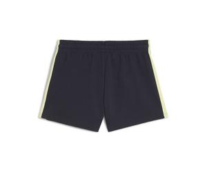 PUMA Shorts de pinzas T7 4" para mujer, Ropa, Azul, M M