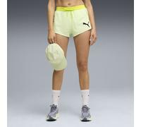 PUMA Shorts de running Lightspeed ULTRAWEAVE 2" para mujer, Ropa, Verde, XL