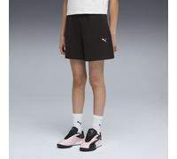PUMA Shorts de Talle Alto Essentials Niños 140, Black