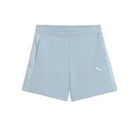 PUMA Shorts de talle alto Essentials Tape juveniles, Accesoiros, Azul, 5-6Y