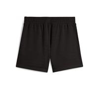 PUMA Shorts de tiro alto ESS ELEVATED StructuRojo 5" para mujer, Accesoiros, Negro, S S