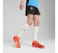 PUMA Shorts de training Olympique de Marseille juveniles, Ropa, Negro, 7-8Y