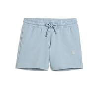 PUMA Shorts Essentials Elevated 5" de talle medio para mujer, Accesoiros, Azul, L