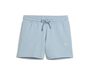 PUMA Shorts Essentials Elevated 5" de Talle Medio Mujer XL, Seafoam Blue