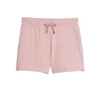 PUMA Shorts Essentials Elevated 5" de talle medio para mujer, Accesoiros, Rosa, XL