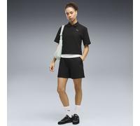 PUMA Shorts Essentials Elevated High-Rise A-Line para mujer, Accesoiros, Negro, S