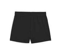 PUMA Shorts Essentials Script juveniles, Ropa, Negro, 7-8Y 7-8Y