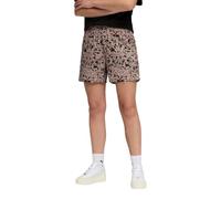 PUMA Shorts Estampados Essentials Graphics Animal 4" de Talle Alto Mujer