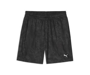 PUMA Shorts estampados Train All Day Essentials 7" para hombre, Accesoiros, Negro, XL