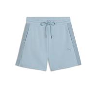 PUMA Shorts HER de cintura alta 5" para mujer, Accesoiros, Azul, L