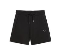 PUMA Shorts HER de cintura alta 5" para mujer, Accesoiros, Negro, L