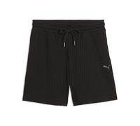 PUMA Shorts HER de cintura alta 5" para mujer, Accesoiros, Negro, XS