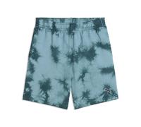 PUMA Shorts holgados Essentials tie-dye juveniles, Accesoiros, Verde, 15-16Y