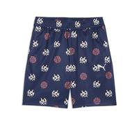 PUMA Shorts holgados Sporty Cats estampados para niños, Accesoiros, Azul, 2-3Y