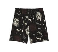 PUMA Shorts holgados Sunset Drive para hombre, Accesoiros, Negro, S S