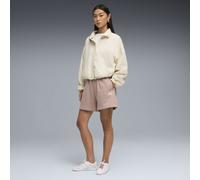 PUMA Shorts holgados Wardrobe Essentials para mujer, Accesoiros, Beige, M M