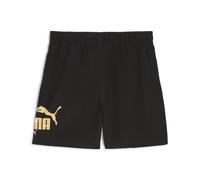 PUMA Shorts tejidos Essentials Logo Lab Summer juveniles, Ropa, Negro, 7-8Y 7-8Y