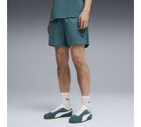 PUMA Shorts tejidos Essentials Tape 5" para hombre, Accesoiros, Verde, XXL