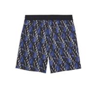 PUMA Shorts tejidos estampados Essentials Training juveniles, Ropa, Azul, 11-12Y 11-12Y