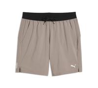 PUMA Shorts tejidos PWRTRAIN 7" para hombre, Accesoiros, Beige, M