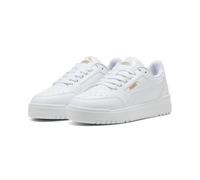PUMA Zapatillas Shuffle Downtown Low Niños 38, White Gold