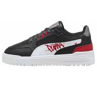PUMA Shuffle Downtown LO Mid 90S JR - Zapatillas Deportivas, Color Negro y Blanco, para Todos los Tiempos Rojos, 3.5 UK, Puma Negro Puma Blanco para Todos los Tiempos Rojo, 36 EU