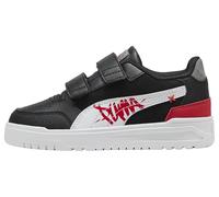 PUMA Shuffle Downtown LO Mid 90S V PS - Zapatillas Deportivas, Color Negro y Blanco, para Todos los Tiempos Rojos, Talla 13 UK Niño, Puma Negro Puma Blanco para Todos los Tiempos Rojo, 32 EU