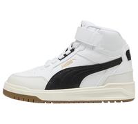 PUMA Shuffle Downtown Mid AC+ PS, Sneaker, White Black-Vapor Gray, 22 EU