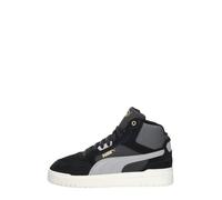 PUMA Shuffle Downtown Mid WTR, Tenis Unisex para Hombre, Color Negro y Gris Echo Gold, Talla 5, Puma Negro Gris Echo Puma Oro, 38 EU