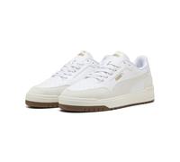 PUMA Shuffle Downtown OG - Tenis Unisex (White-Vapor Gray Gold), Talla 36, Puma Blanco Vapor Gray Puma Gold, 40 EU