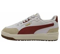 PUMA Shuffle Downtown OgSneaker Unisex, Puma Blanco Burdeos Rojo Puma Oro, 39 EU