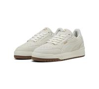 PUMA Shuffle Downtown SD - Tenis Unisex (Warm White-Vapor Gray Gold), Talla 5, Blanco cálido Vapor Gray Puma Gold, 38 EU