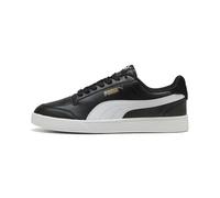 PUMA Shuffle, Zapatillas Unisex Adulto, Black White Team Gold, 43 EU