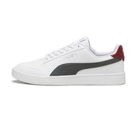 Puma Shuffle, Zapatillas Unisex Adulto, White Shadow Gray Intense Red, 45 EU