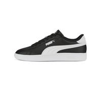 PUMA Zapatillas juveniles Smash 3.0 Leather, Calzado, Negro, 35.5 35.5