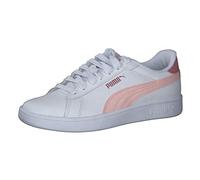 PUMA Smash 3.0 L Jr, Zapatillas, Polvo de Rosa Blanca Heartfelt, 35.5 EU