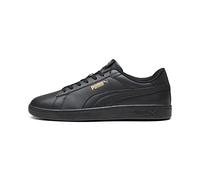 PUMA Smash 3.0 L, Zapatillas Unisex adulto, Black Gold Black, 44 EU
