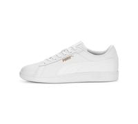PUMA Smash 3.0 L, Zapatillas Unisex Adulto, White White Gold, 42 EU