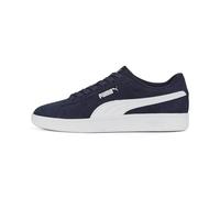 PUMA Smash 3.0 SD JR, Zapatillas, Navy White, 38 EU