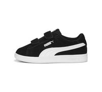 PUMA Smash 3.0 SD V PS, Zapatillas, Negro, Blanco, 34 EU